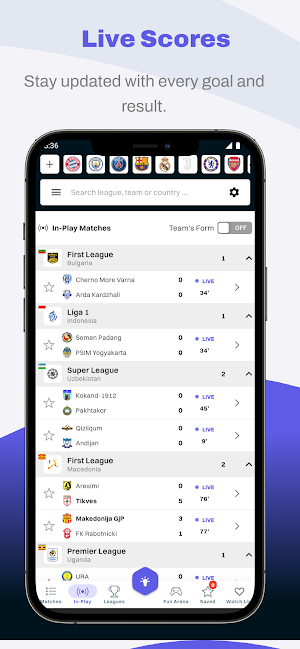 Advance Scores Screenshot 2
