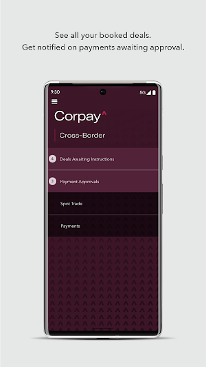 Corpay Cross-Border Mobile Screenshot 0