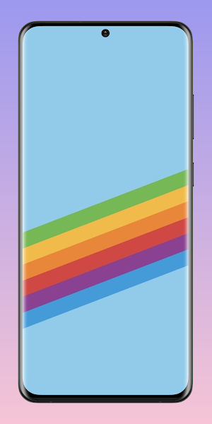 Aesthetic Rainbow Wallpaper 4K Screenshot 1