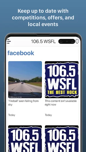 106.5 WSFL Screenshot 2