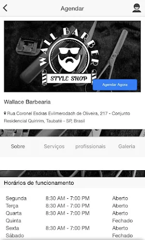 Wallace Barbearia Screenshot 2