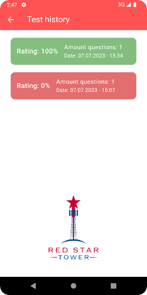 Safety quiz Screenshot 2