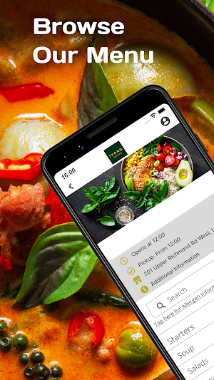 Thong Thai Restaurant Screenshot 1