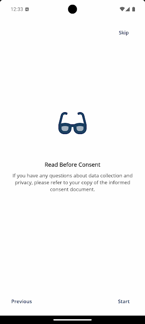 GAMMA Research Study Screenshot 1