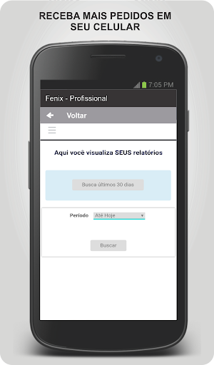 Fenix Motos Transportes - Profissional Screenshot 2