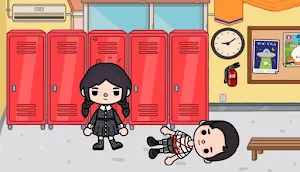 Toca Wednesday Addams Boca HD Screenshot 1