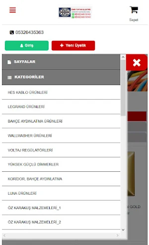İzmir Toptan Elektrik Malzemel Screenshot 2
