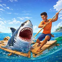 100 Days Survive on Raft