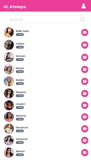 Live Video Chat Meet & Dating Screenshot 3