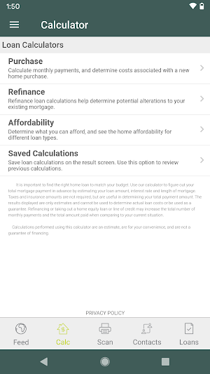 UB Mortgage Screenshot 1