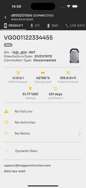 Vanguard IoT Screenshot 1