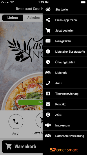 Restaurant Casa Nostra Screenshot 2