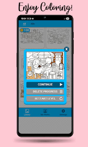 Bobbie Goods Coloring Game Screenshot 2