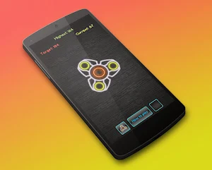 Fidget Spinner Neon Screenshot 3