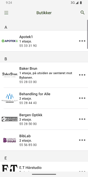 Sletten Senter Screenshot 2