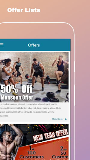 Surge Fitness Gym App Screenshot 1