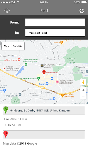 Mias Fast Food, Corby Screenshot 0
