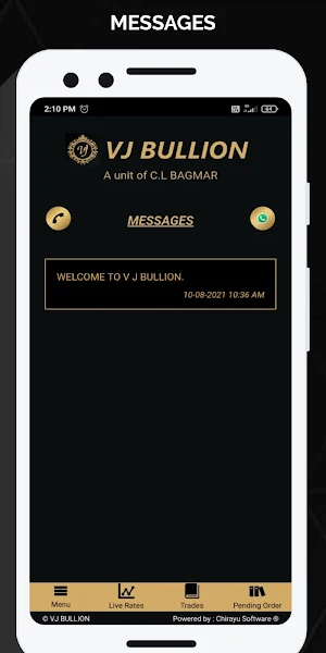 V J Bullion Screenshot 1