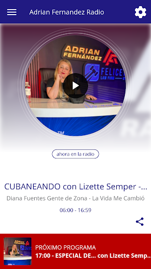 Adrian Fernandez Radio Screenshot 0