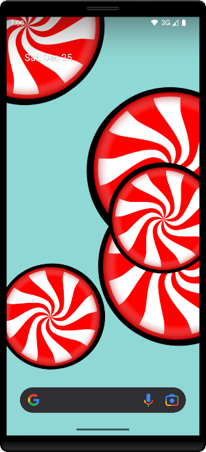 Peppermints Live Wallpaper Screenshot 0