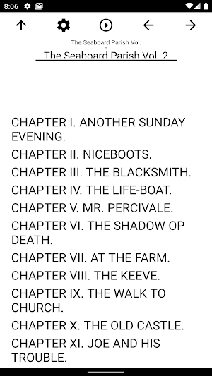 Book, The Seaboard Parish Vol. 2 Screenshot 0