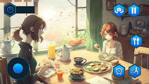 Anime Games: Office Girl Sim Screenshot 1