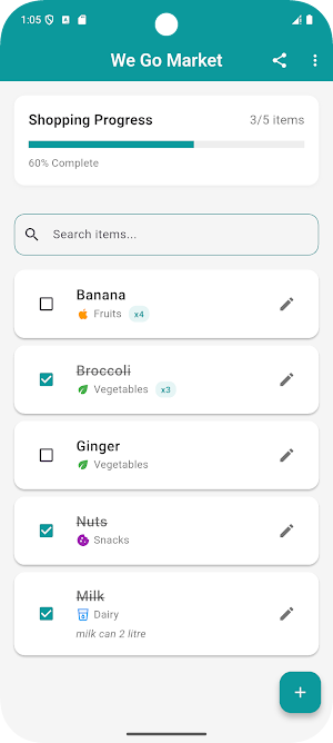We Go Market Screenshot 3