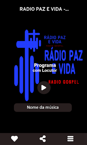 Rádio Paz e Vida - Web Rádio Screenshot 0