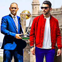 MS Dhoni photo editor frames