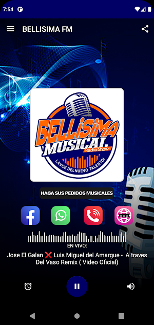 BELLISIMA FM Screenshot 1