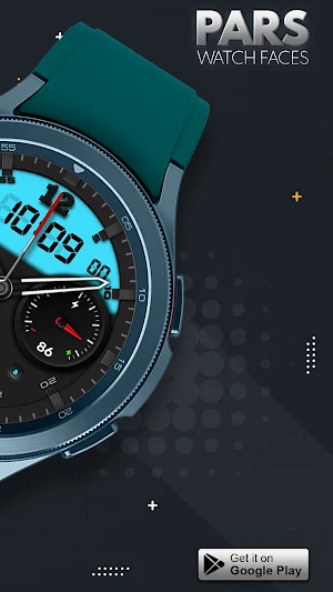 Pars Hybrid Watch Face Screenshot 3