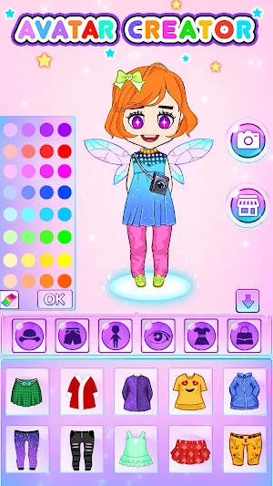 Paper Doll Dress Up Games Screenshot 2