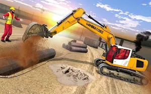 New Heavy Excavator Construction Simulator Games Screenshot 1