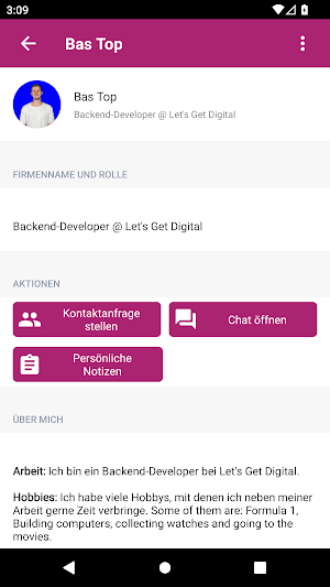 innovate! Event-App Screenshot 1
