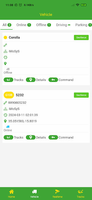 TNM TrackIt Screenshot 1