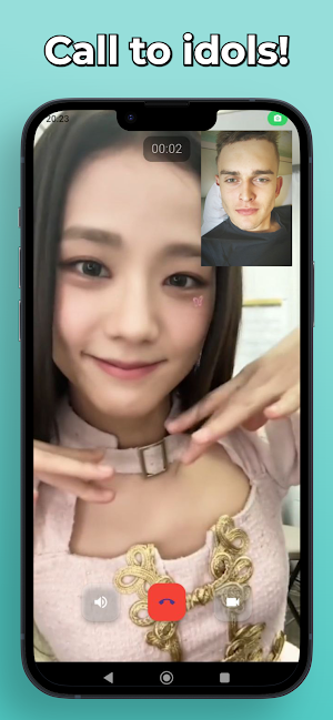 Rose Lisa Jennie Call & Chat Screenshot 1