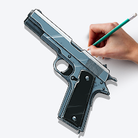 Learn How To Draw Weapons