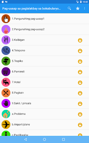 Pag-uusap sa paglalakbay sa bokabularyo ng Hapon Screenshot 1