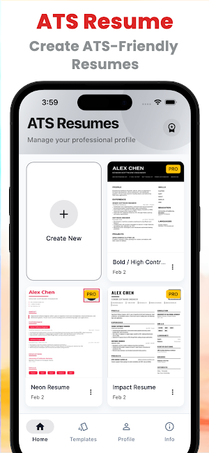 ATS Resume Builder & CV Maker Screenshot 0