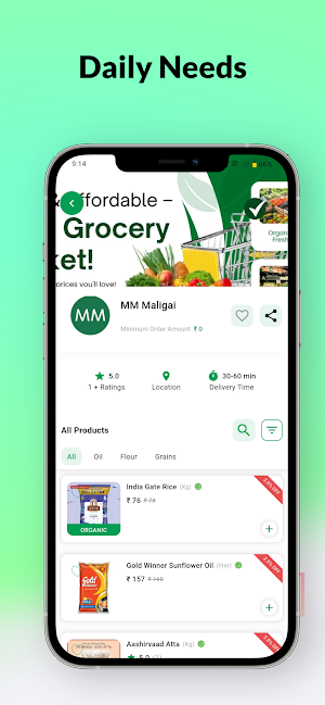 MoYoMart – Fresh & Fast. Screenshot 2