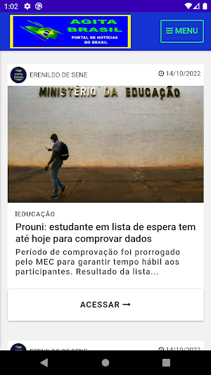 Agita Brasil Screenshot 0
