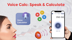 Voice Calc: Speak & Calculate Screenshot 0