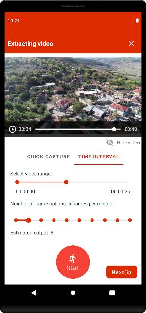 Video To Photos Extractor Screenshot 1