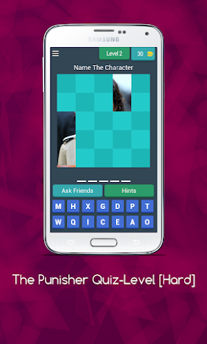 The Punisher Quiz-Level [Hard] Screenshot 2