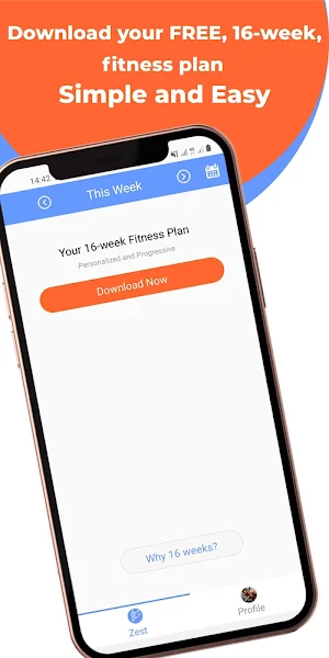 Zestlog: Fitness Planner Screenshot 0