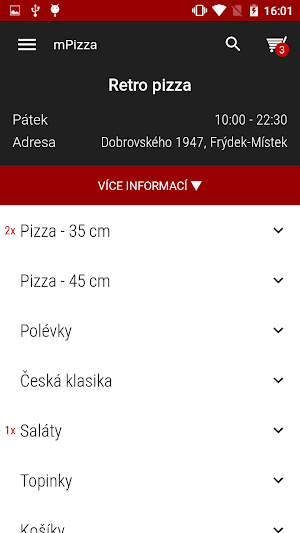 Retro Pizza Frýdek-Místek Screenshot 1