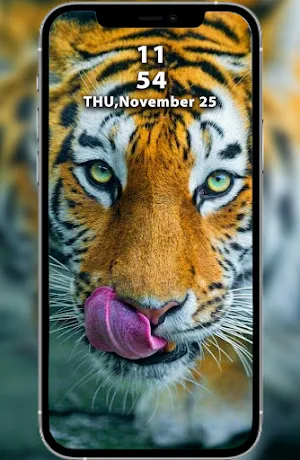 Wild Tiger & Lion Wallpapers Screenshot 0