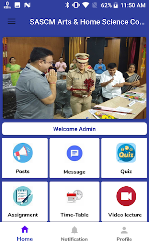 SASCM Arts Home Science College Screenshot 2
