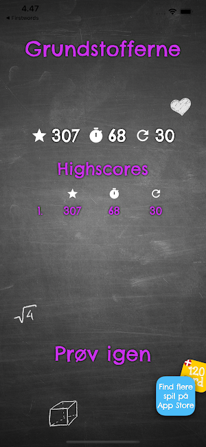 Grundstofferne Screenshot 2
