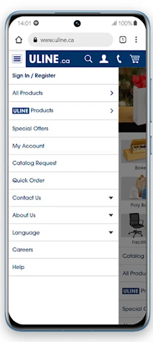Uline Screenshot 0